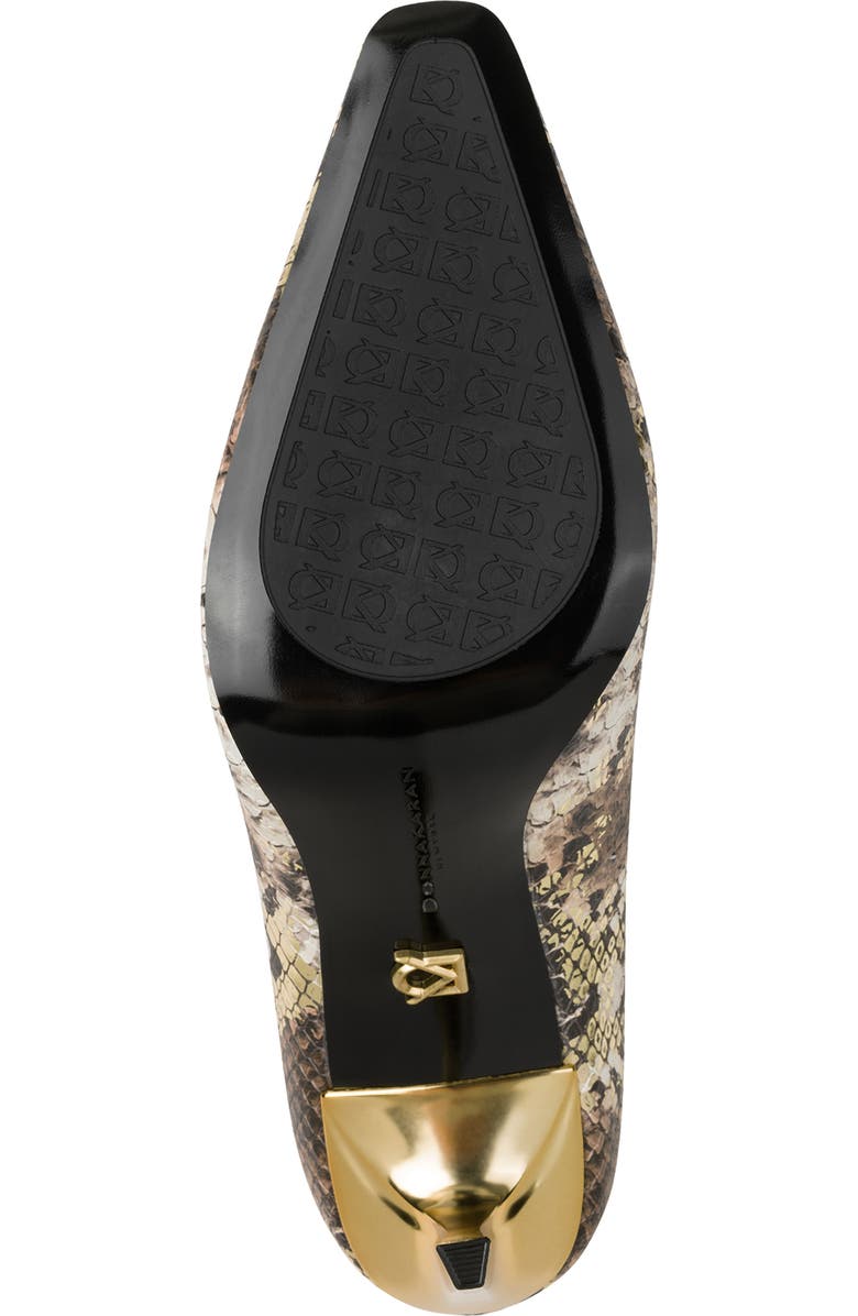 Donna Karan New York Savita Pump, Alternate, color, Cognac/ Gol