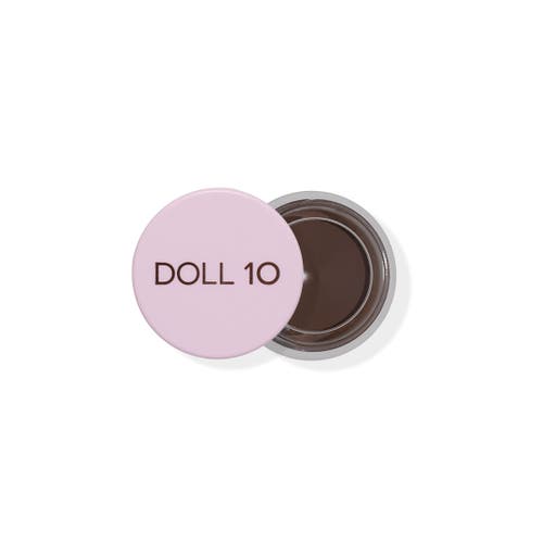 Doll 10 Beauty Overarchiever Brow Remedy Pomade In Dark Brown