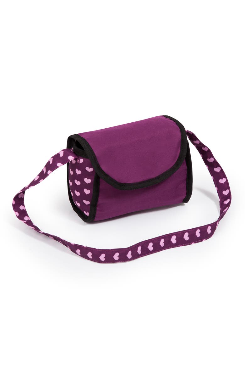 Trendy Pram Burgundy, Pink, Hearts, Alternate, color, Purple