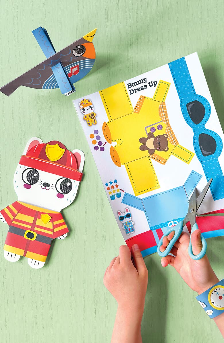 BRIGHT STRIPES Art On the Go: Cut & Create Set, Alternate, color,