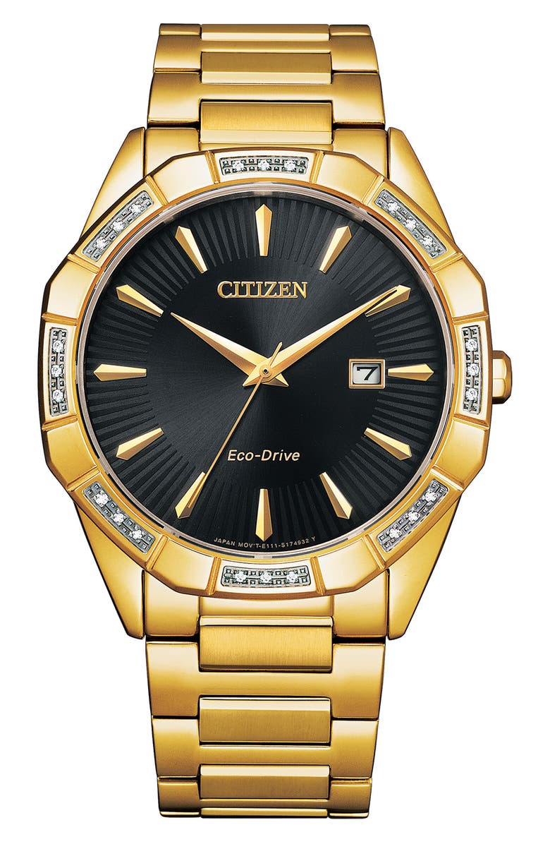 Citizen Bracelet Watch, 40mm, Main, color, Gold