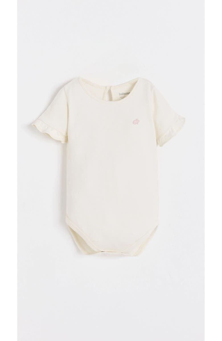 Babycottons Peony Bodysuit for Infant, Main, color, Raw