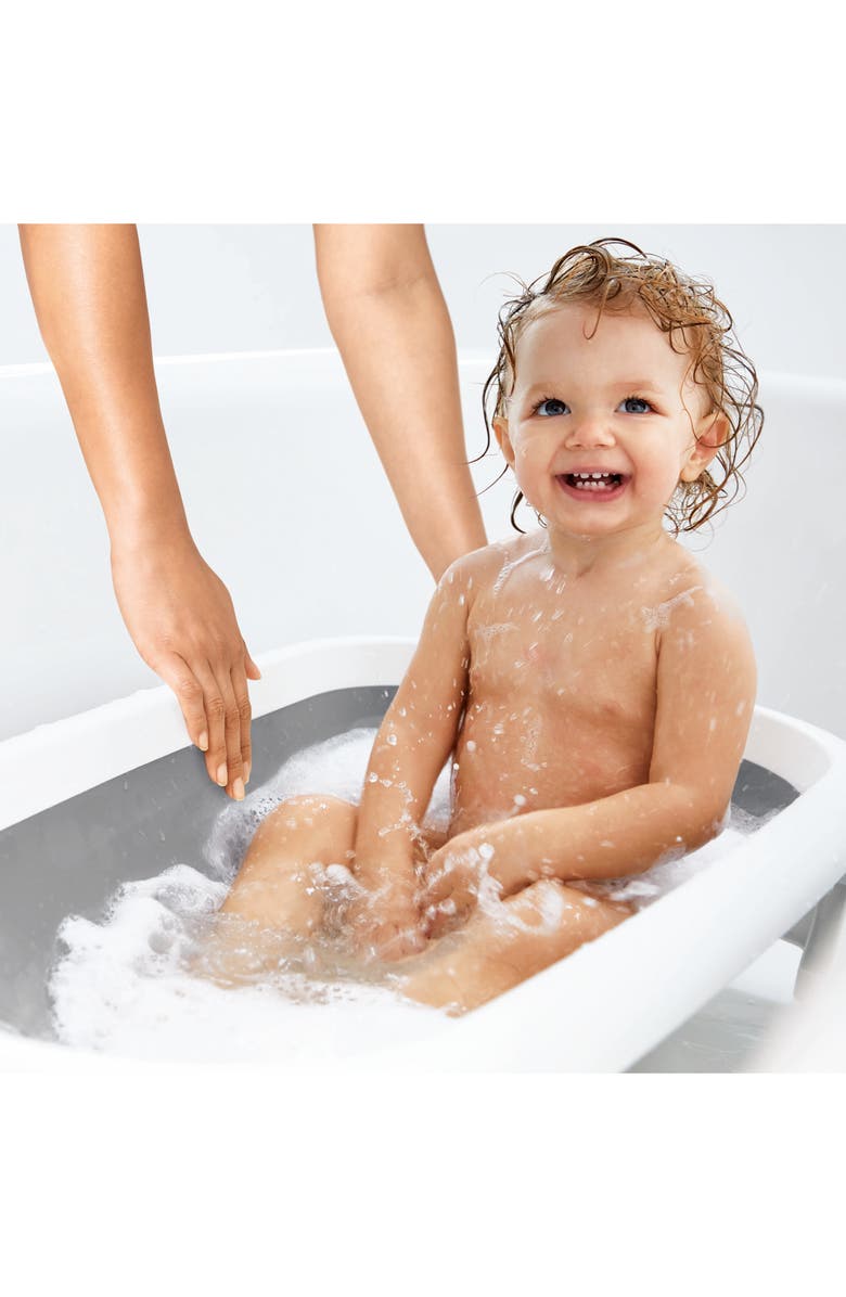 OXO Tot Splash & Store Bathtub, Alternate, color, White