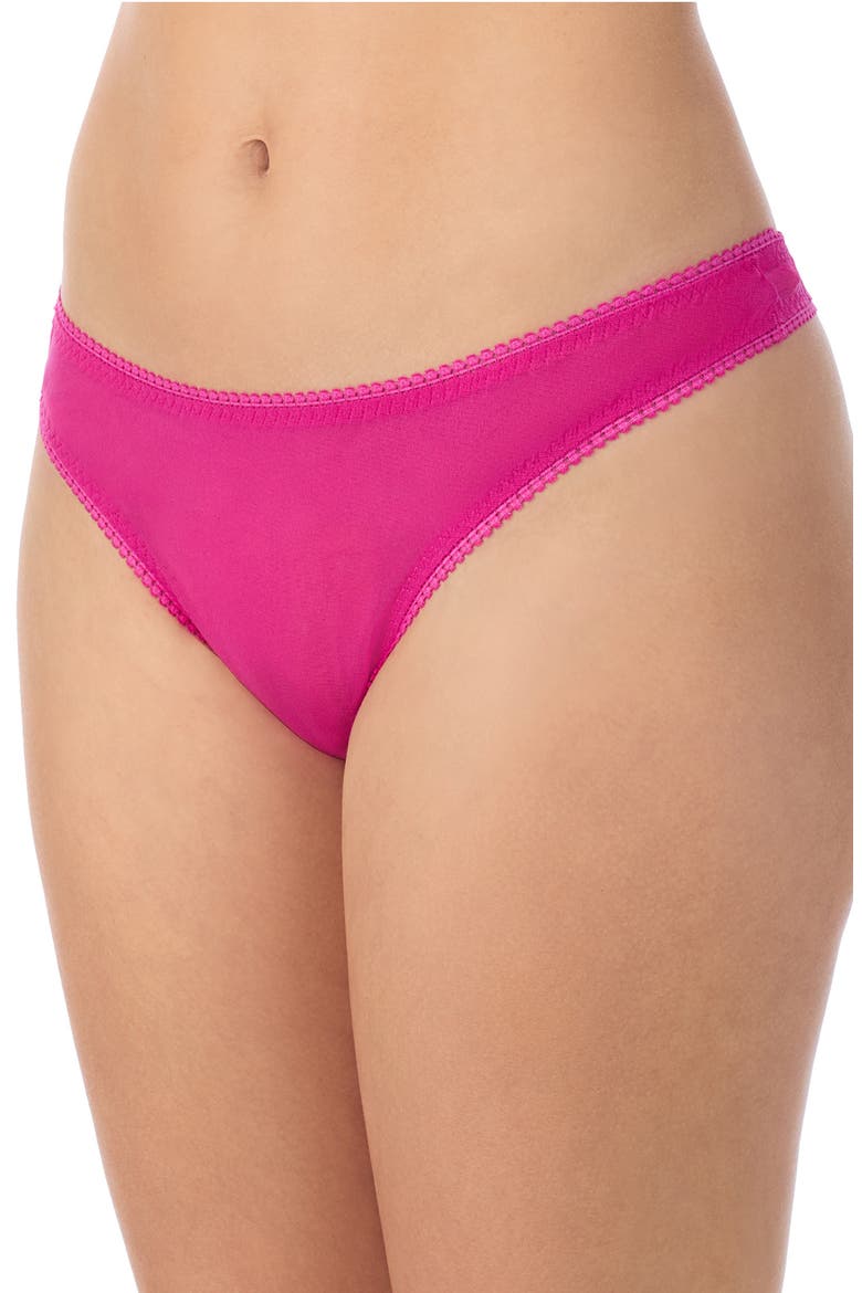Hip-G Mesh Thong, Main, color, SWEET FUCHSIA
