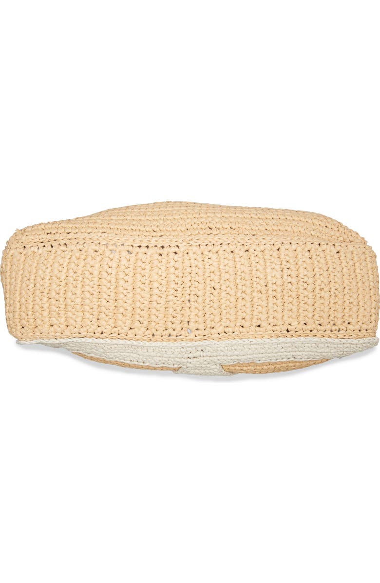 Valentino Garavani Large Viva Superstar Raffia Tote, Alternate, color, Natural