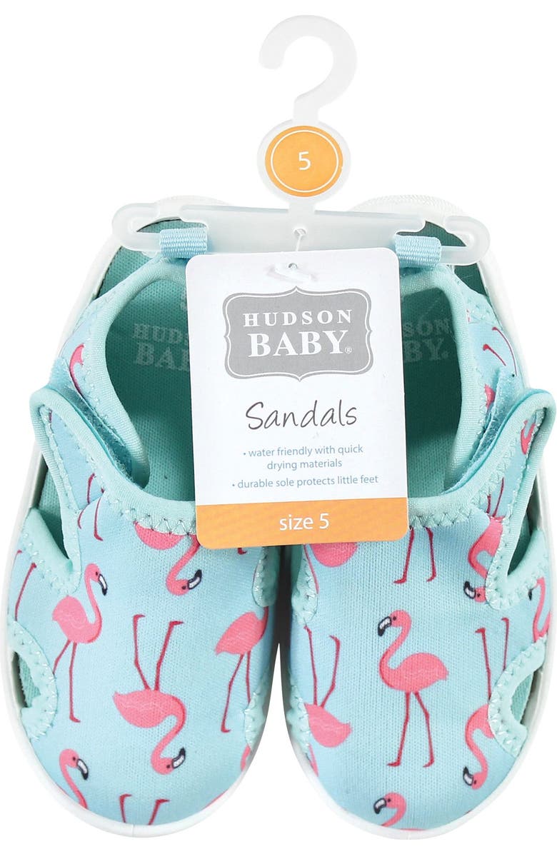 Hudson Baby Sandal and Water Shoe, Alternate, color, Flamingo