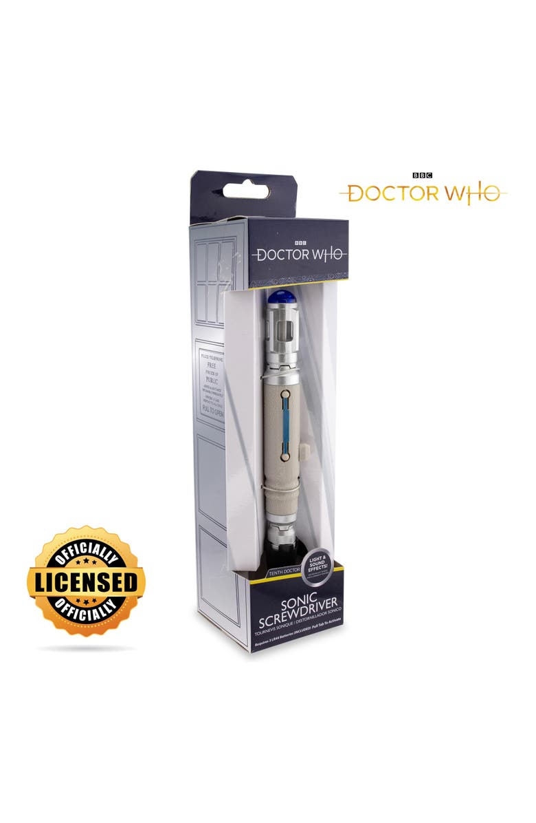 Toynk Doctor Who Electronic Sonic Screwdriver Prop, Alternate, color, Blue