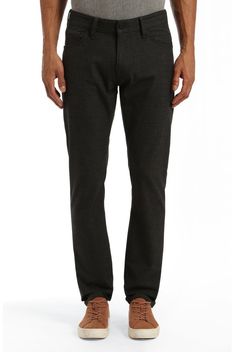Verona Slim Fit Five-Pocket Pants, Main, color, SMOKE ELITE CHECK