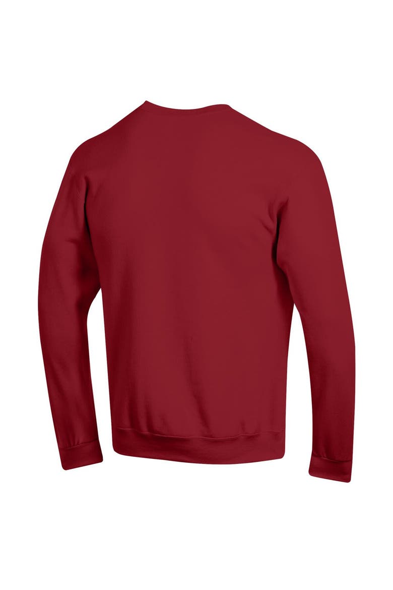 Men's Champion  Cardinal USC Trojans Basic Arch Fleece Pullover Sweatshirt, Alternate, color, Cardinal