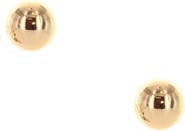 OLIVIA WELLES 14K Gold Plated Ball Stud Earrings