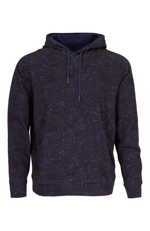 Hank Brushed Interlock Hoodie