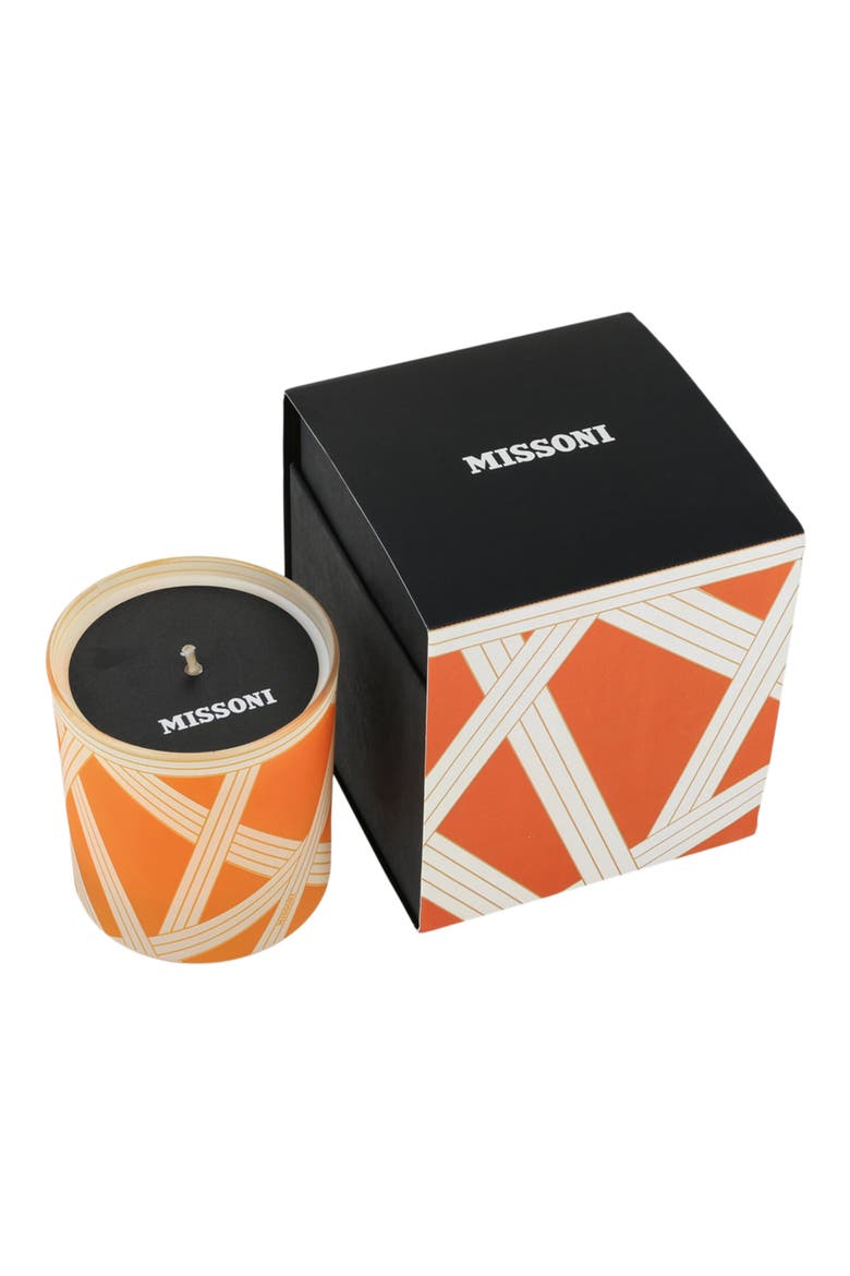 Nastri Orange Scented Candle, Alternate, color, ORANGE MULTI
