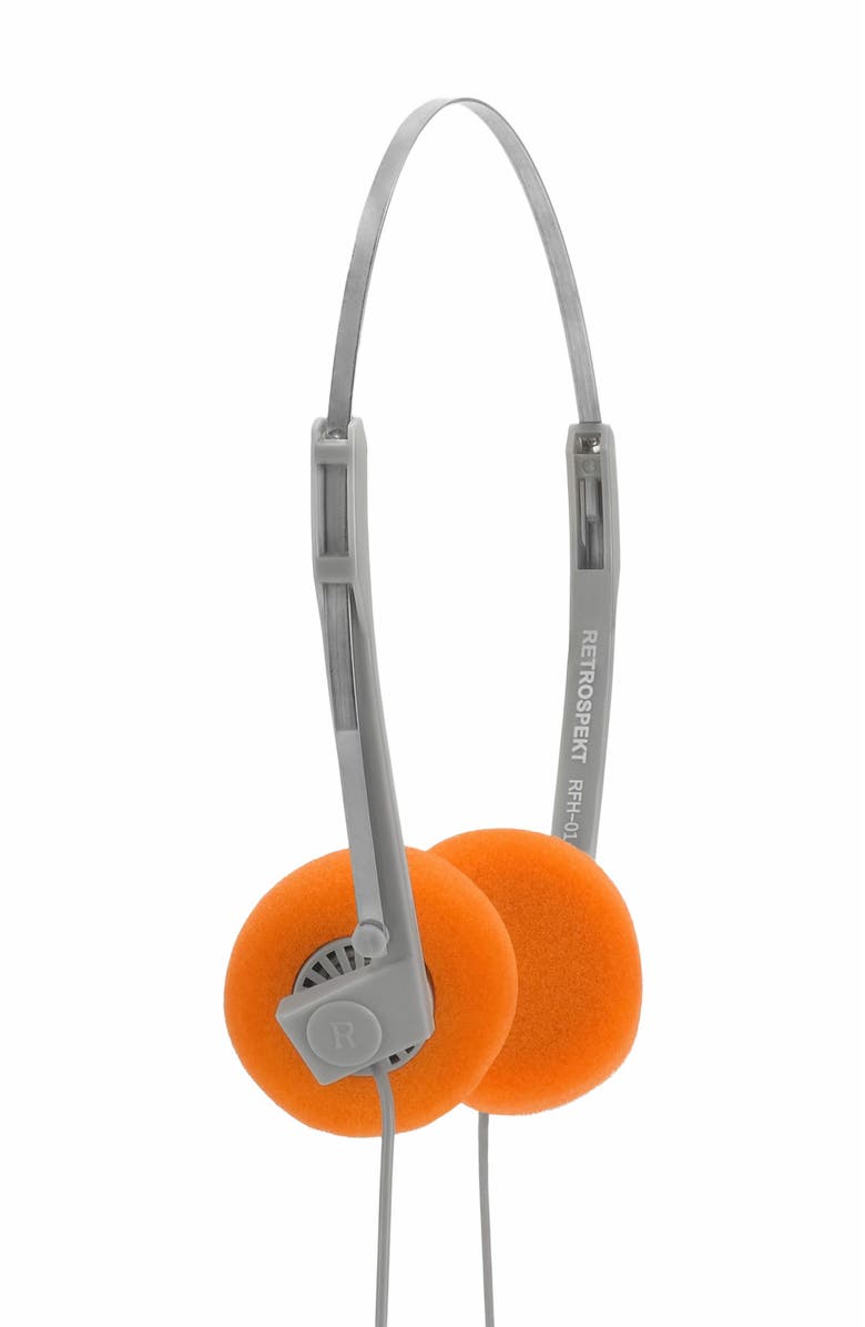 Retrospekt RFH-01 Headphones, Main, color, Orange