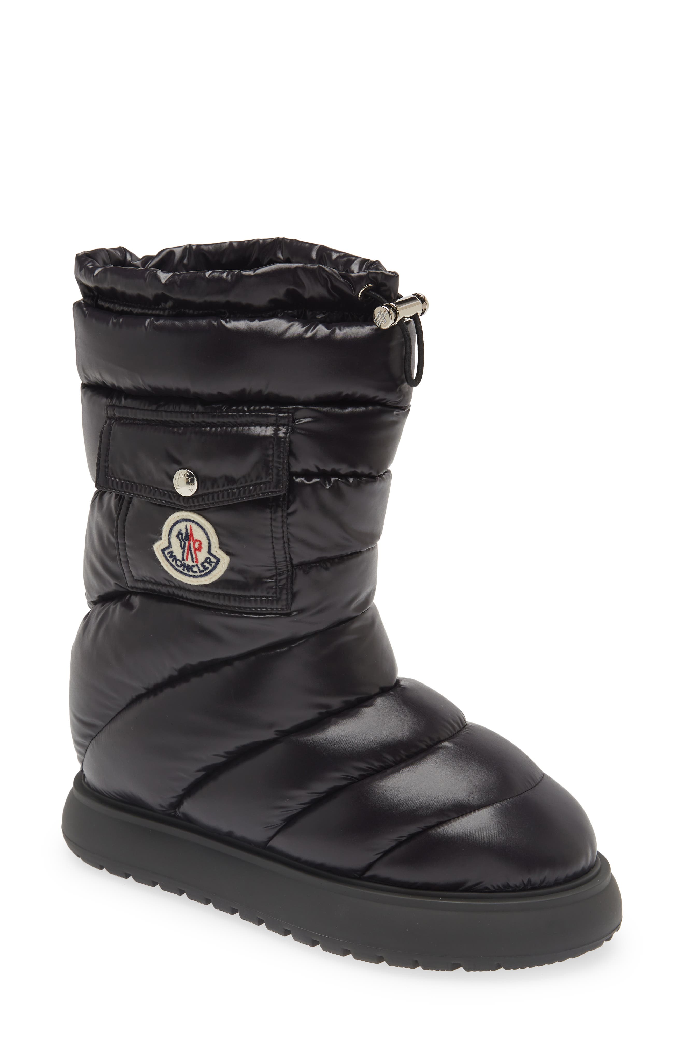 Moncler Gaia Pocket Puffer Snow Boot, Main, color, 