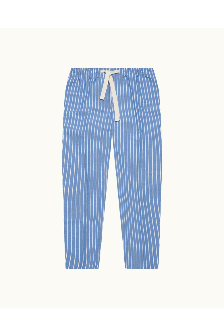 Alex Stripe Relaxed Fit Trousers, Alternate, color, Catalina Blue/White Sand
