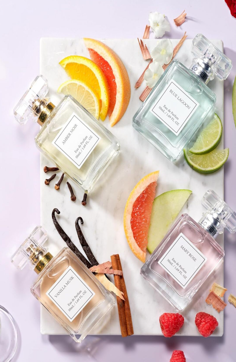 Lovery 4 Piece Floral Eau de Parfum Gift Set, Alternate, color, NO COLOR