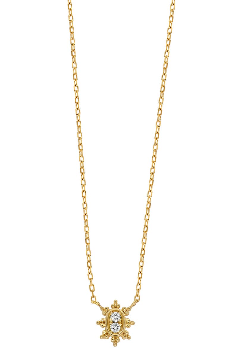 Bony Levy Icon Diamond Pendant Necklace, Main, color, 18K Yellow Gold