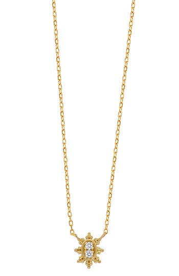Bony Levy Icon Diamond Pendant Necklace In Gold