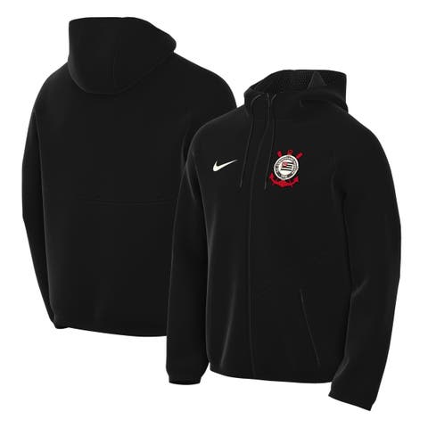 Men's Nike  Black Corinthians 2026 Anthem Dri-FIT Full-Zip Hooded Jacket