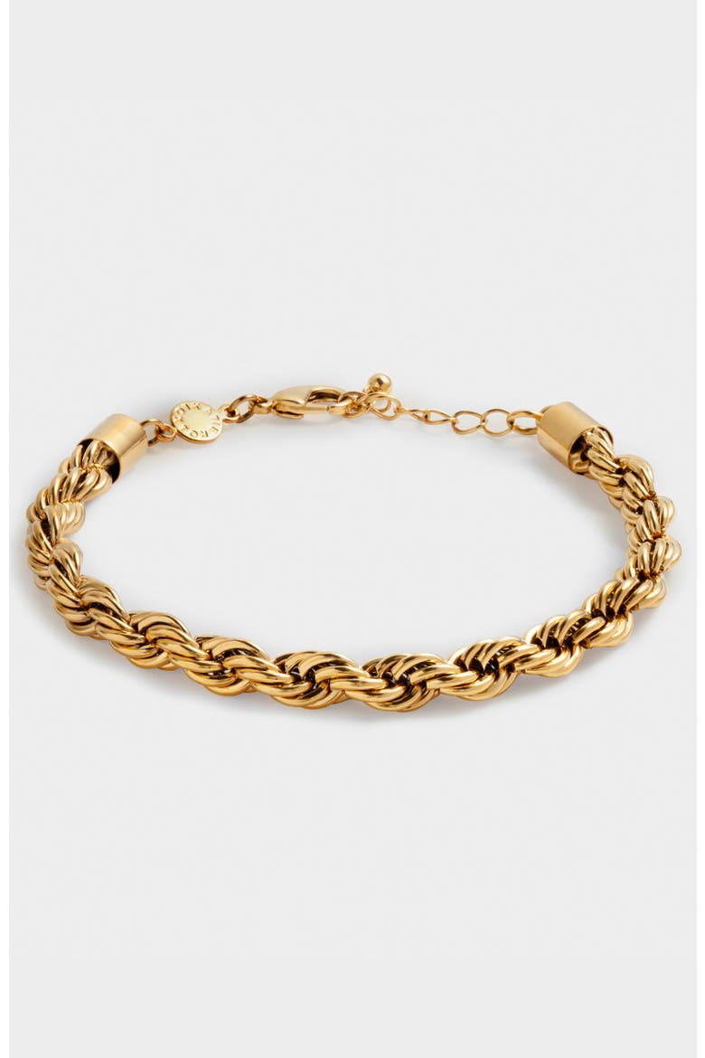 Reine Rope Bracelet, Main, color, Gold