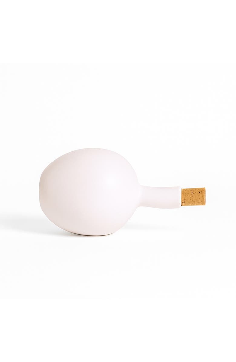 Gharyan Stoneware Zitouna Olive Oil Dispenser, Alternate, color, Matte White