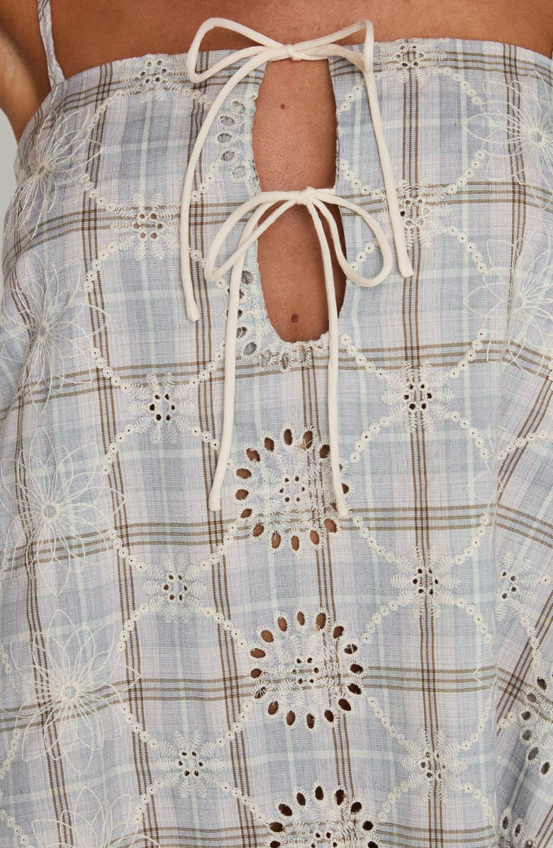 Princess Polly Belong Together Organic Cotton Minidress, Alternate, color, 