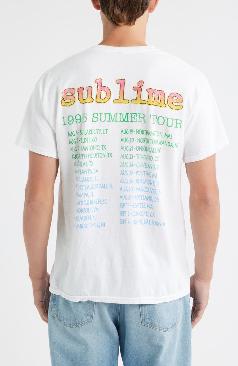 Sublime Long Beach Sun 1993 Cotton Graphic T-Shirt