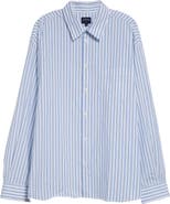 Noah Oversize Cotton Poplin Button-Up Shirt