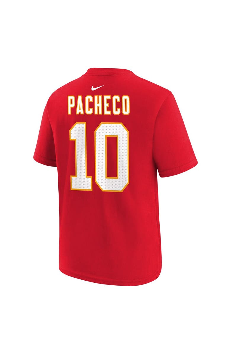 Nike Youth Nike Isiah Pacheco Red Kansas City Chiefs Super Bowl LVIII Name & Number T-Shirt, Alternate, color, 