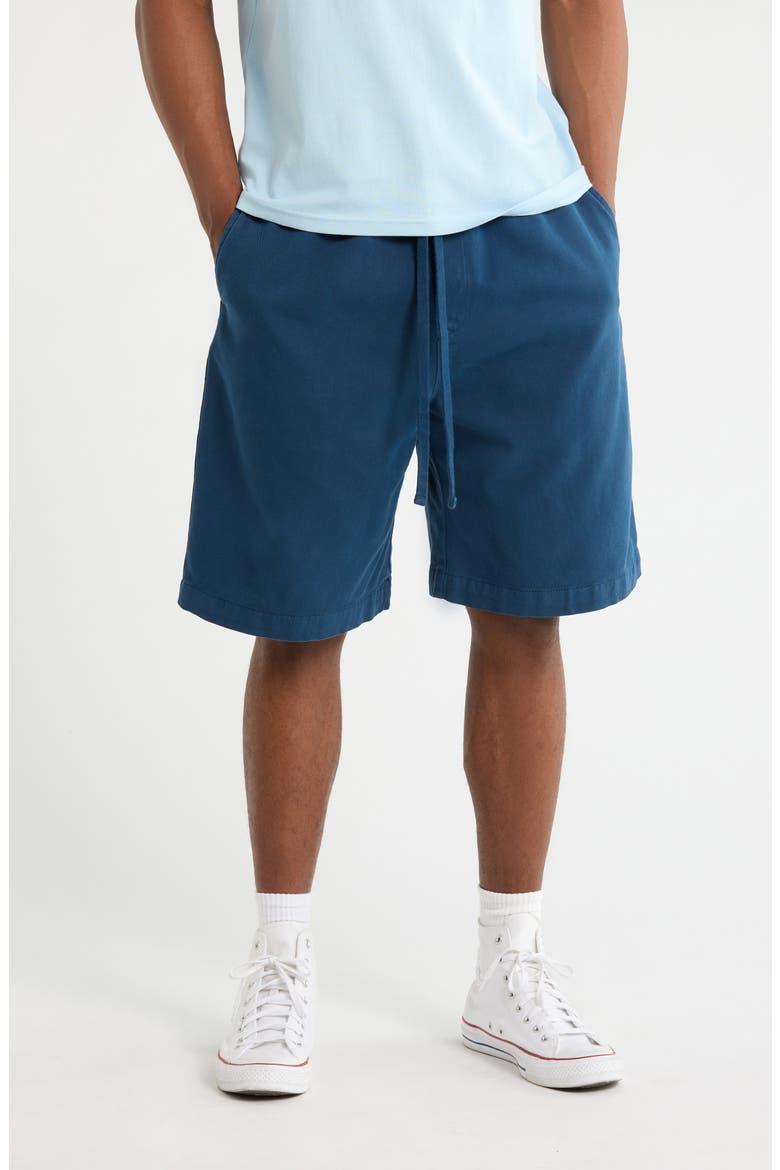 Floyde Lyocell & Cotton Twill Drawstring Shorts (Men) | Nordstrom