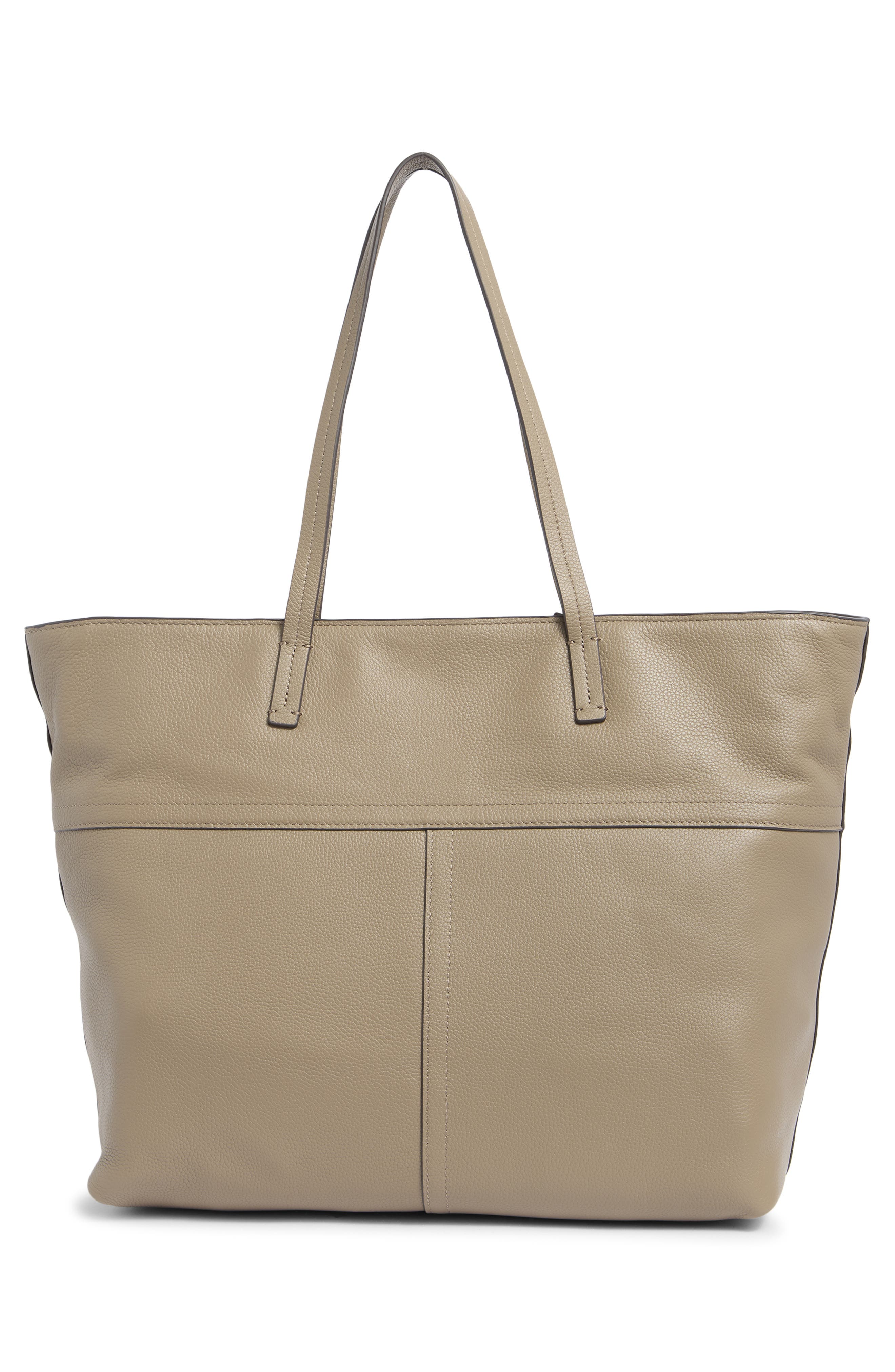 Bryant Leather Tote Bag, Alternate, color, CLAY