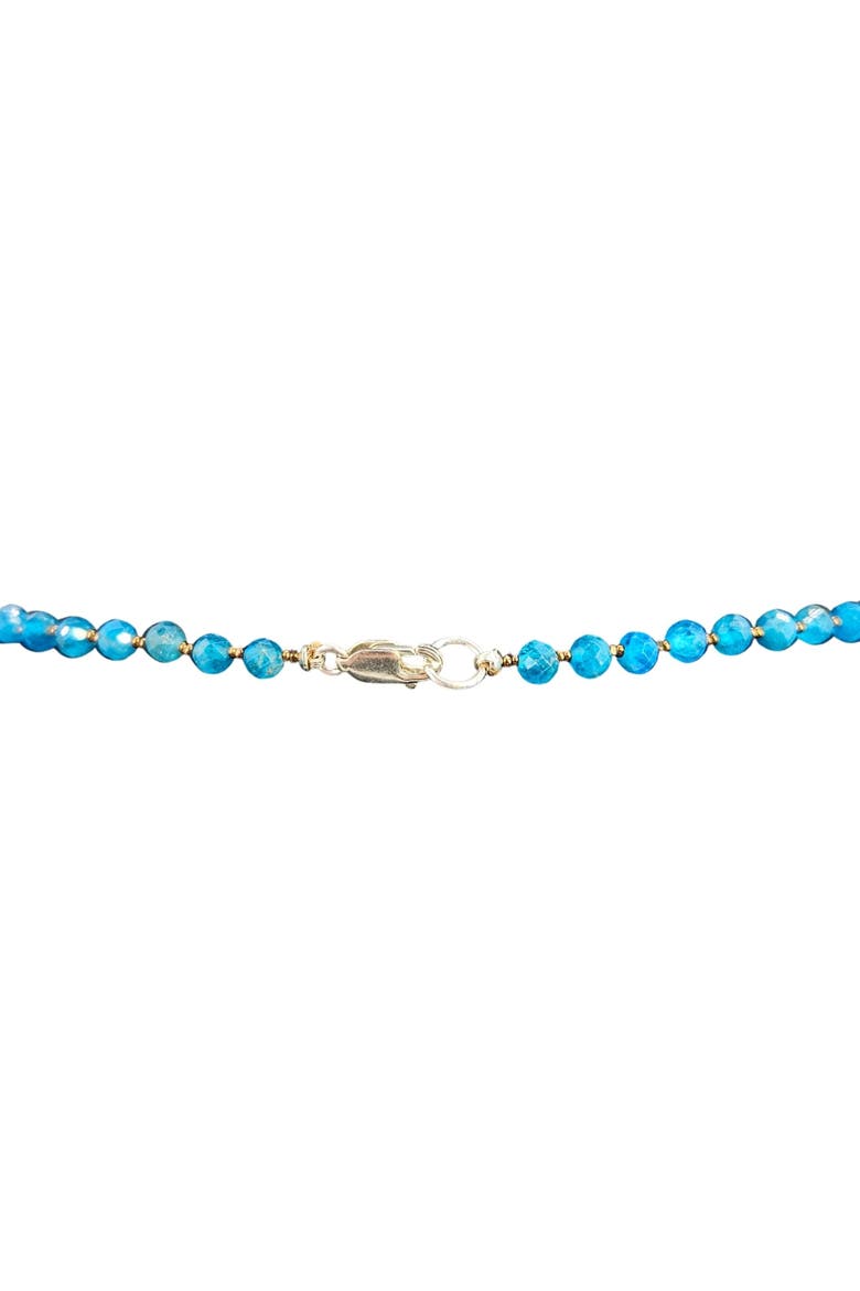 Apatite Necklace, Alternate, color, Blue