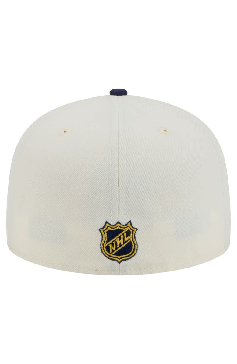 New Era Men's New Era White Nashville Predators Chrome Two-Toned 59FIFTY Fitted Hat, Alternate, color,