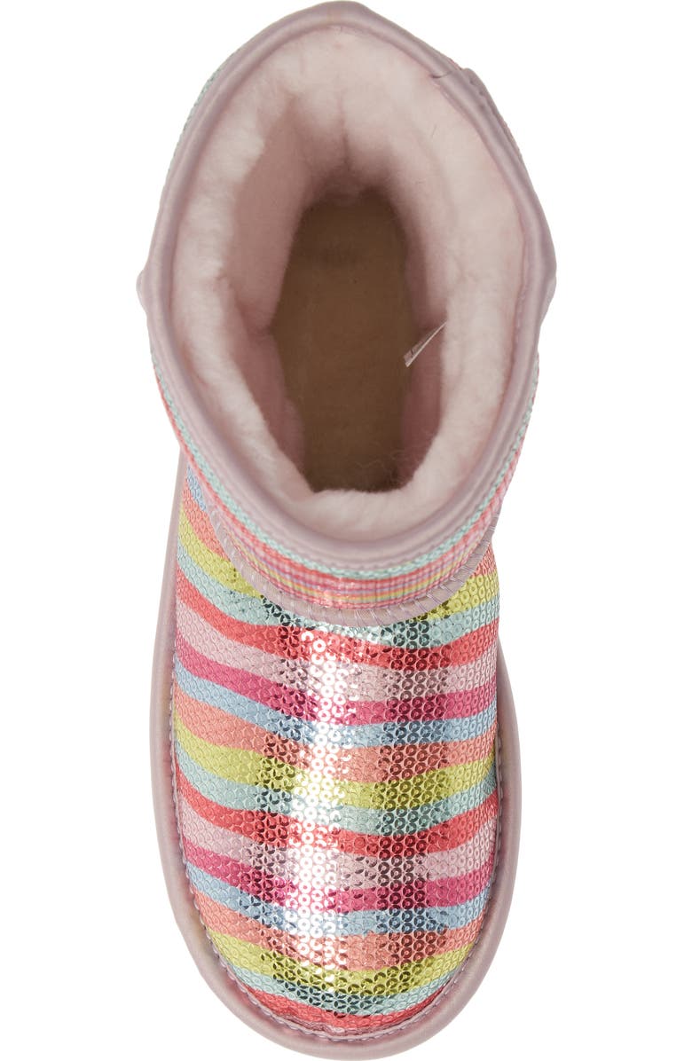 UGG<sup>®</sup> Classic Short II Genuine Sheepskin Lined Mural Boot, Alternate, color,