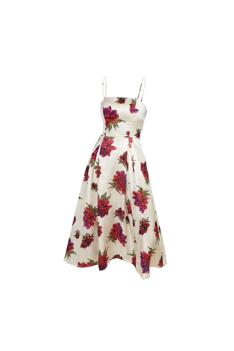 x Julie Harrah-Kelly Dress, Main, color, Red