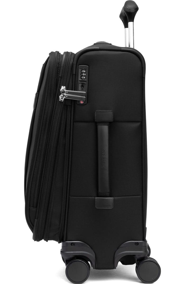 TRAVELPRO Versapack + Softside Carry On & Large Spinner Luggage Set, Alternate, color, Black