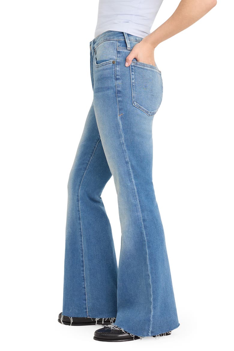 Good Legs Flare Jeans, Alternate, color, INDIGO1211