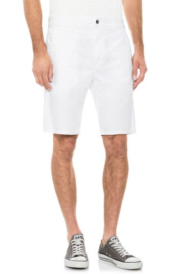 Joe's The Brixton Cotton Trouser Shorts In White