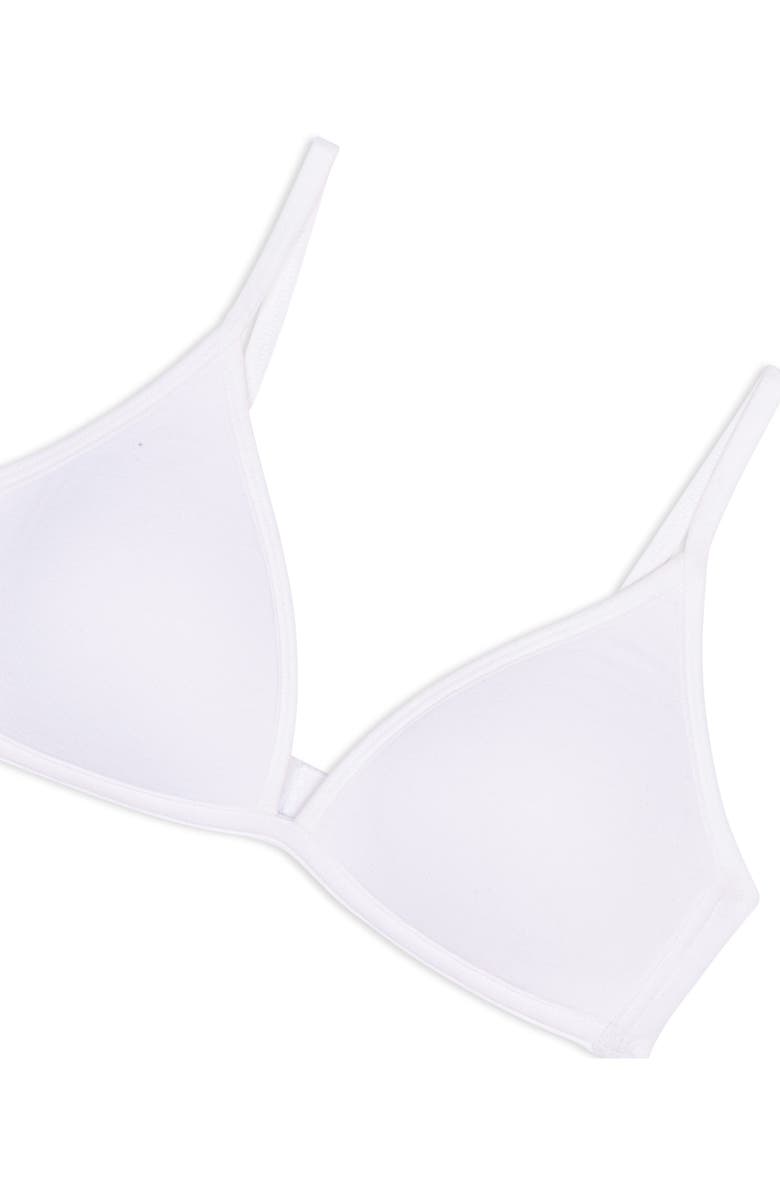 Calvin Klein Kids' Wireless Stretch Cotton T-Shirt Bra, Alternate, color, 