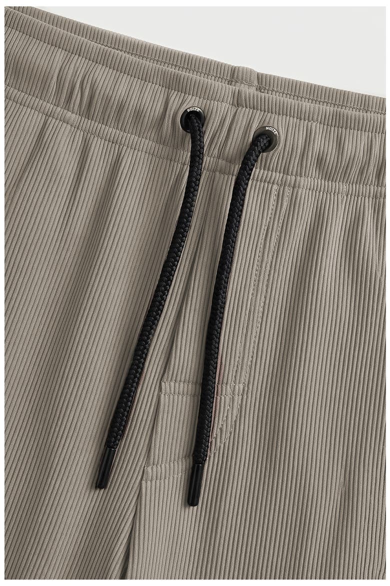 Richie Ribbed Drawstring Shorts, Alternate, color, CAMEL
