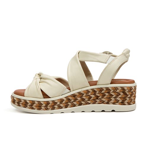 Jambu Diana Wedge Sandal In Eggshell