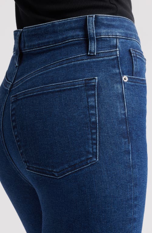 Shop Frame The Reboot High Waist Crop Flare Jeans In Loner