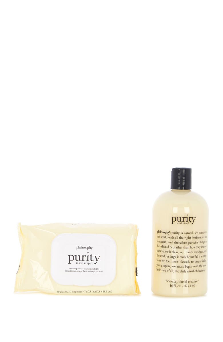 philosophy Purity Keep It Clean Cleansing Duo, Main, color,