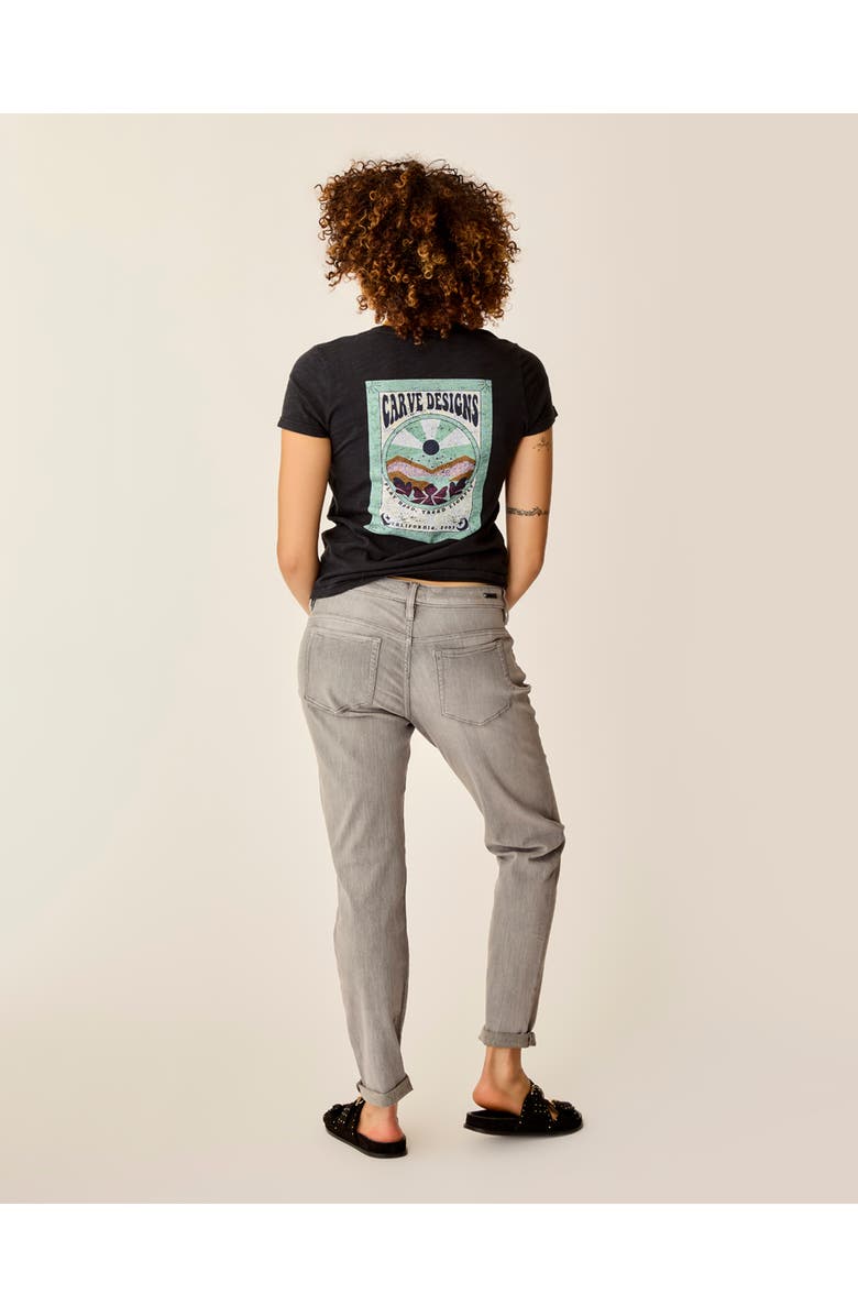 Carve Designs Cassidy Graphic Tee, Alternate, color, Black Poster