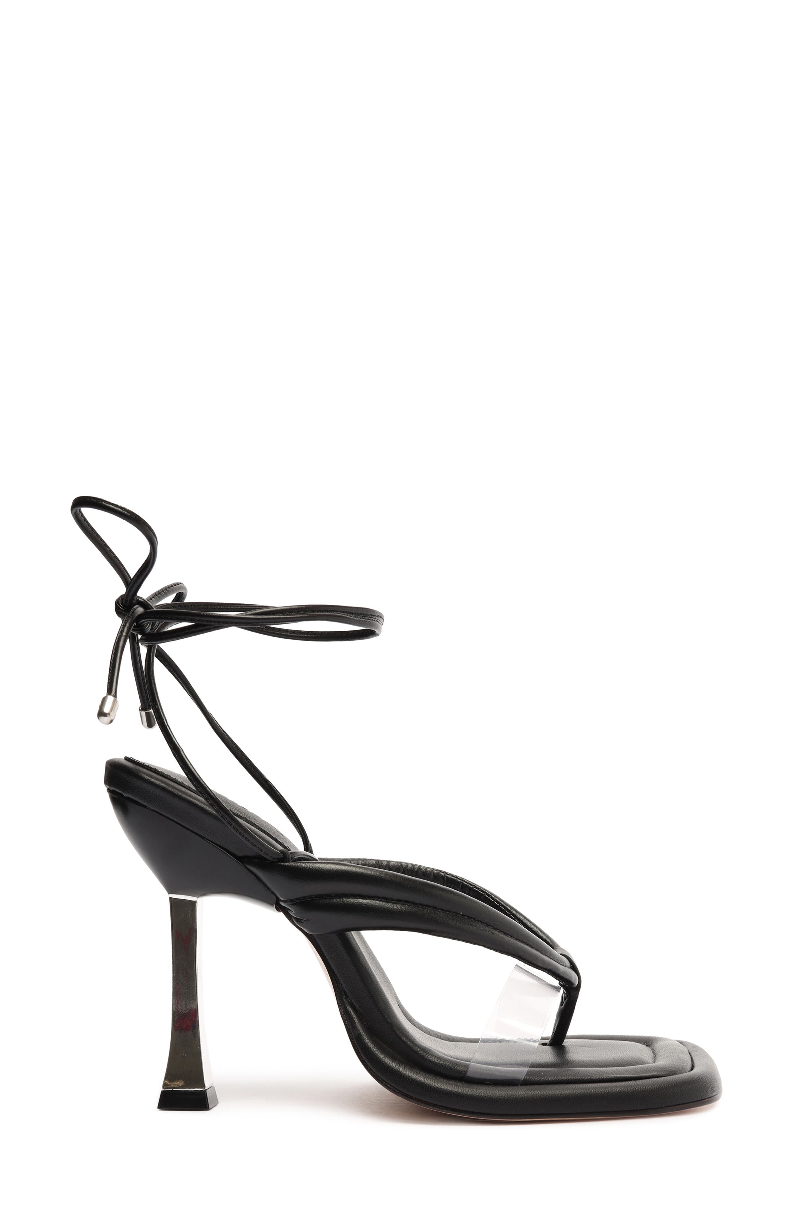 Schutz Meghan Ankle Tie Sandal, Alternate, color, 