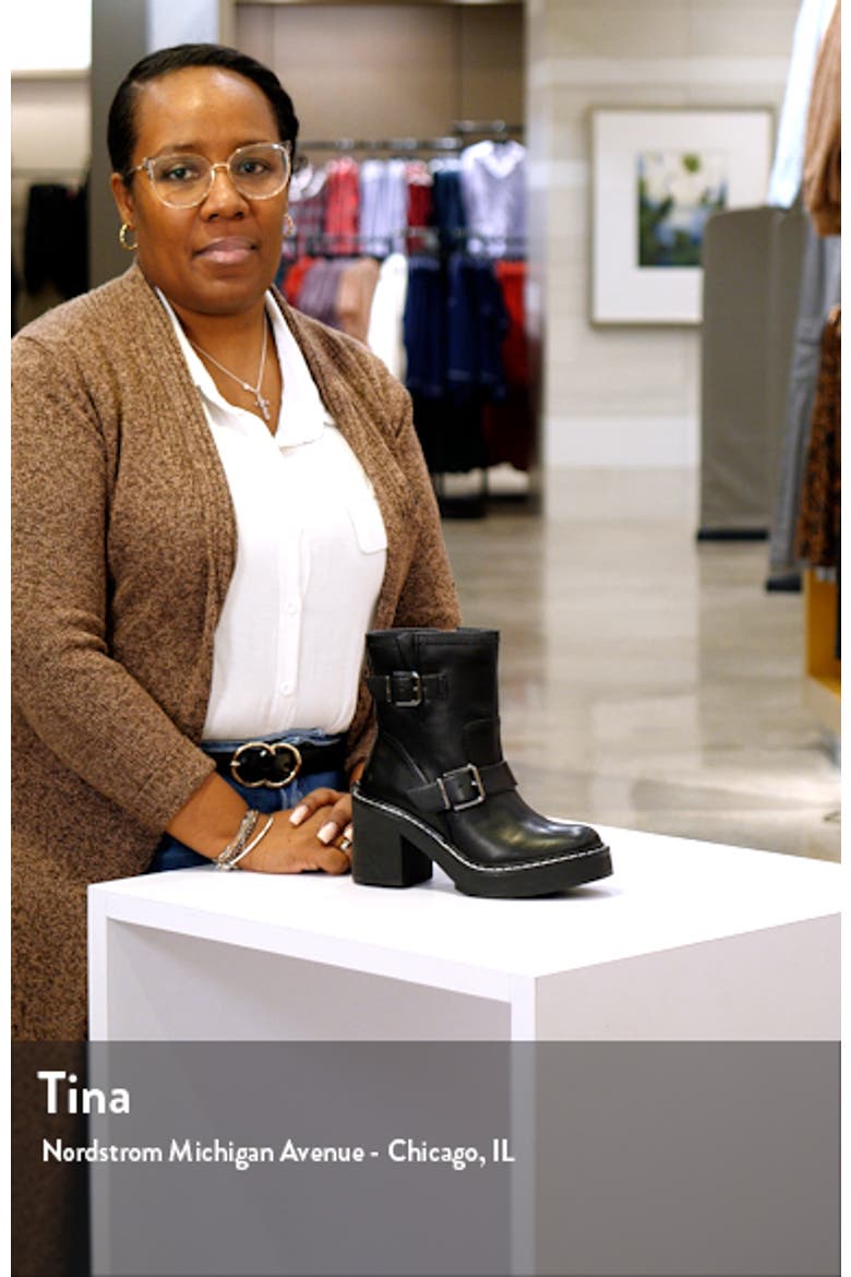 Daray Buckle Block Heel Bootie video
