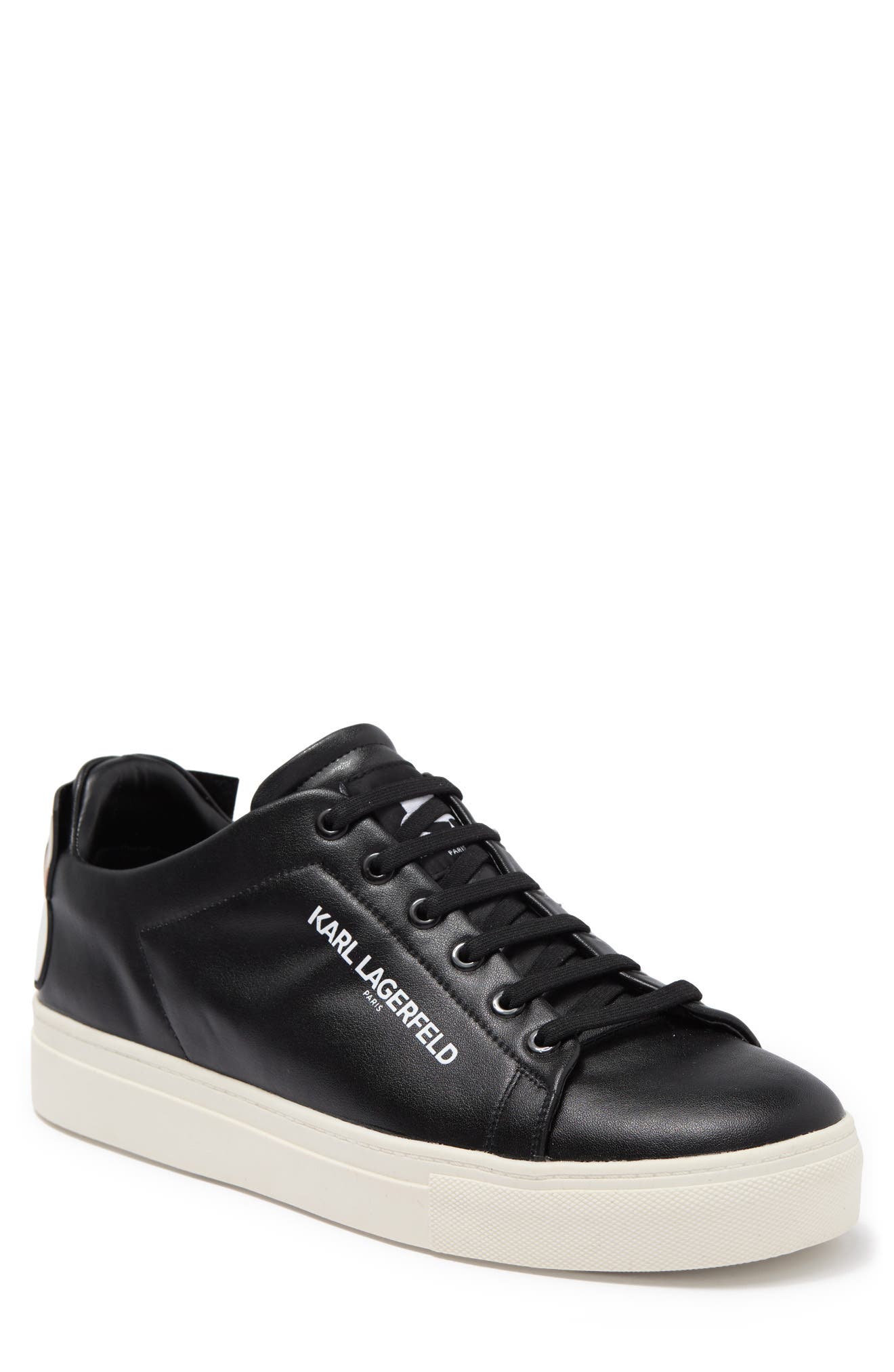 KARL LAGERFELD PARIS Karl Lagerfeld Chella Leather Sneaker, Main, color, 