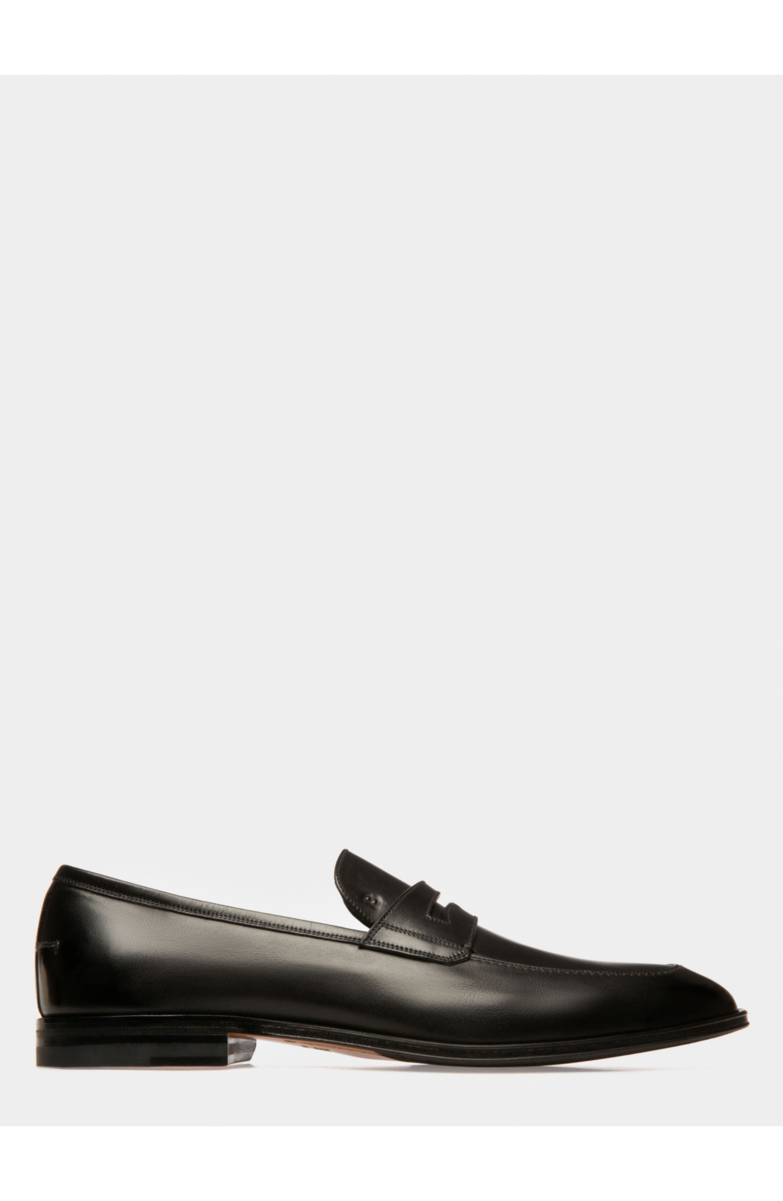 Bally Webb Leather Loafers In Leather, Main, color, 