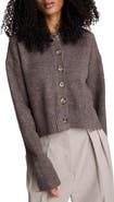 Kenneth Cole Crewneck Button Up Cardigan