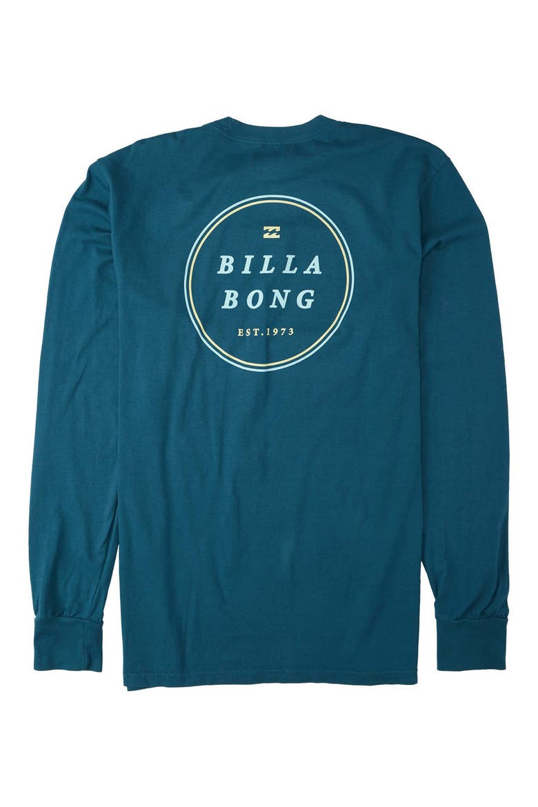 Rotor Long Sleeve Graphic Tee, Alternate, color, TEAL